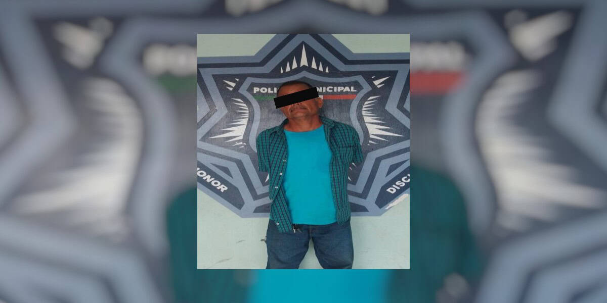 Lo detienen por acoso sexual en pleno Centro de Ciudad Obregón