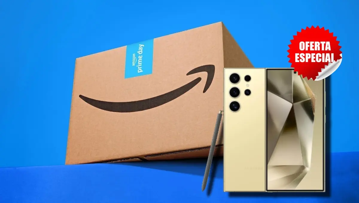 Samsung Galaxy S24 Ultra con descuento en el Amazon Prime Day 2025. Foto: Original