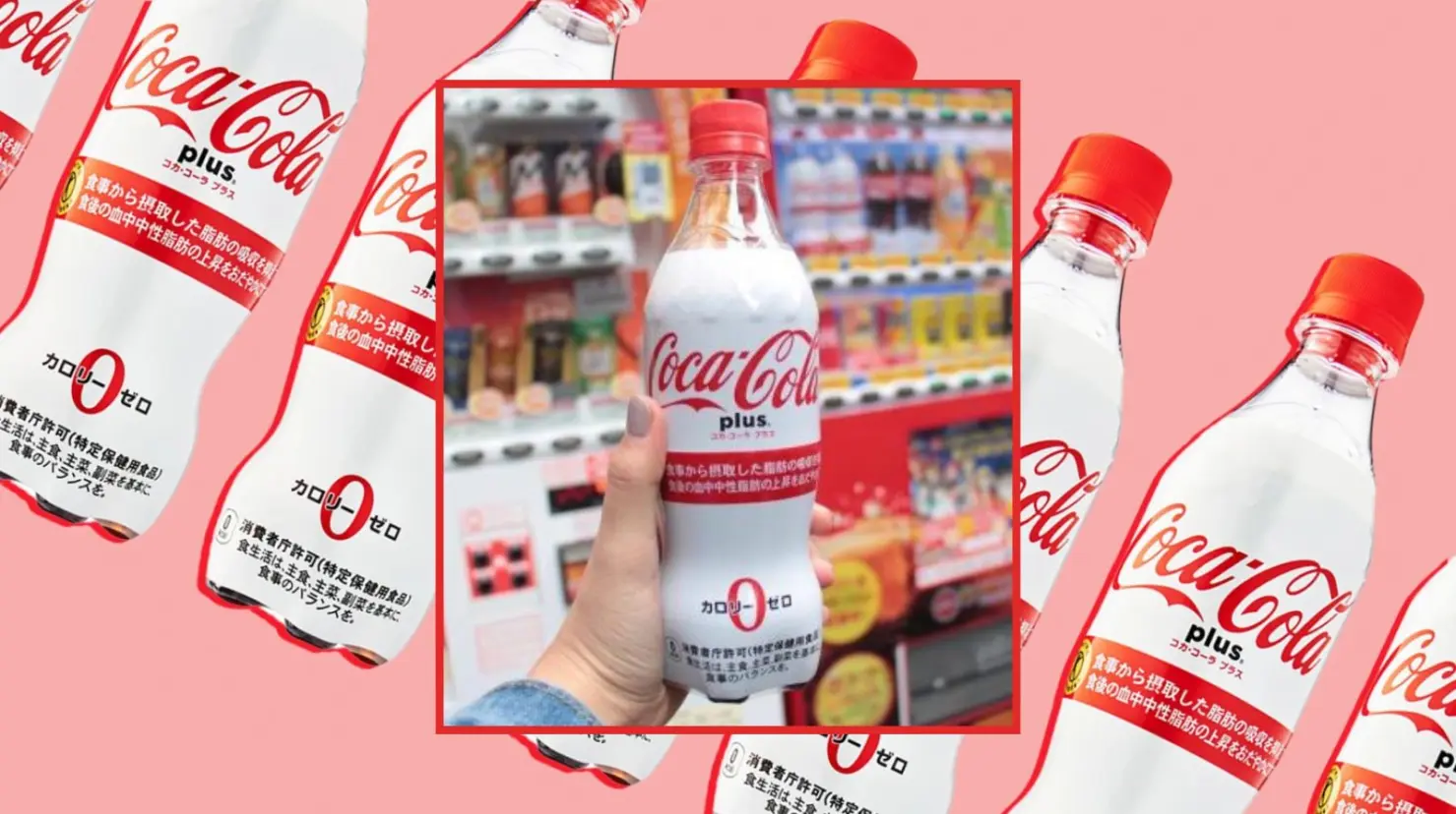 Coca-Cola Fiber Plus ¿Por qué se volvió viral esta versión de la bebida en Japón?