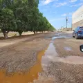 Lluvias dejan estragos en Parque Industrial de Obregón
