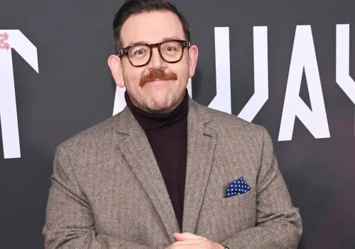 Así se verá Nick Frost como Hagrid en la nueva serie de Harry Potter para HBO