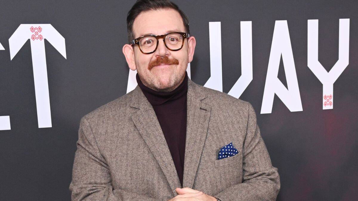 Así se verá Nick Frost como Hagrid en la nueva serie de Harry Potter para HBO