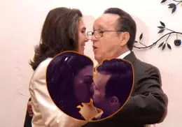 Chespirito cuenta cómo fue su primer beso con Florinda Meza aún casado con Graciela
