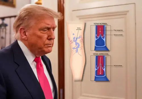 Insuficiencia venosa crónica: ¿Qué es y cómo afecta esta enfermedad que padece el presidente Trump?