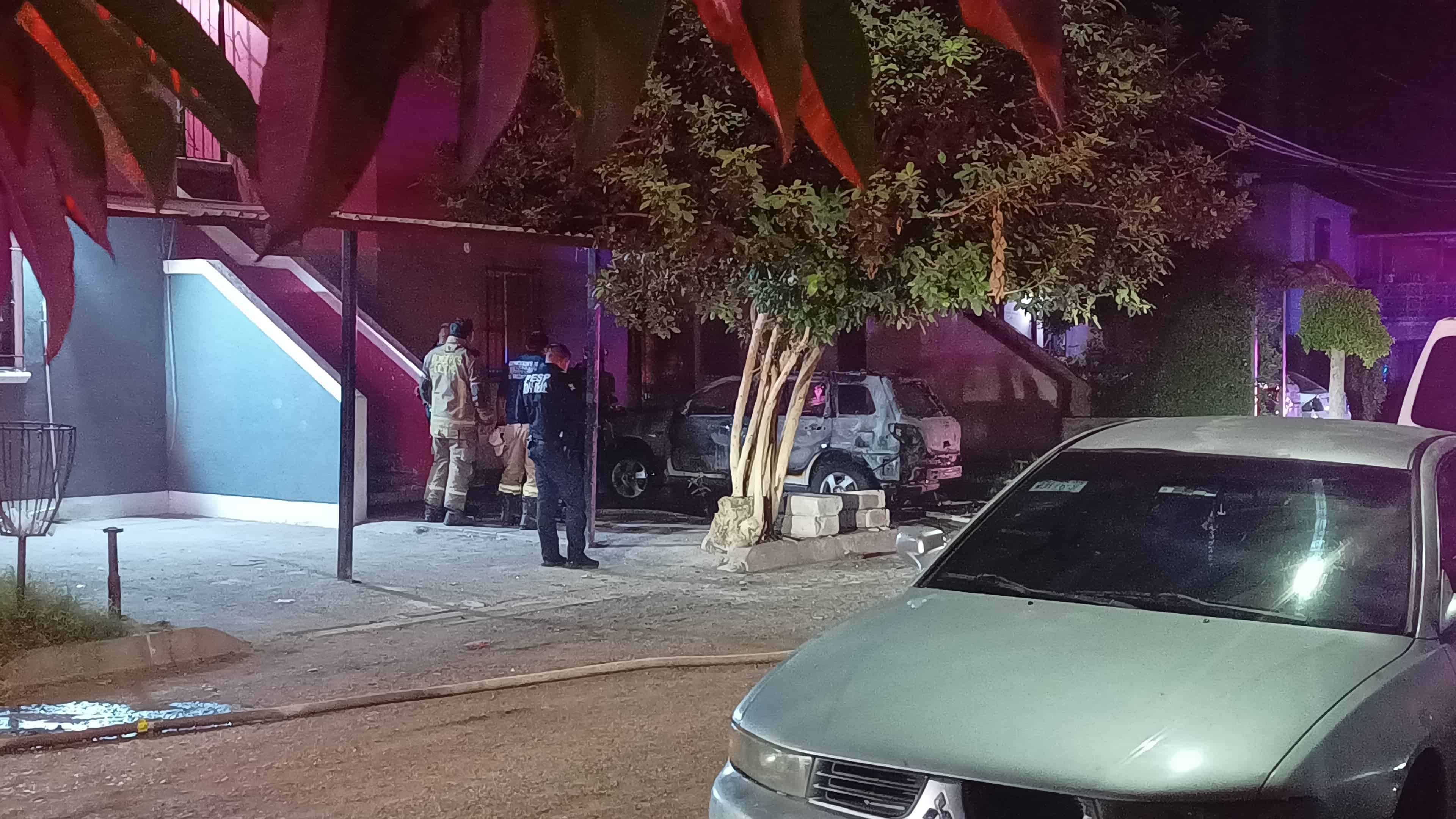 Rafaguean vivienda e incendian vehículo en la Nuevo Cajeme