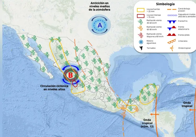 Clima en Sonora hoy, 18 de julio: Se esperan lluvias fuertes y calor extremo