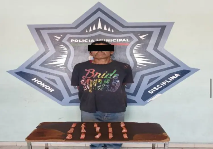 Detienen a un hombre con droga en Pueblo Yaqui