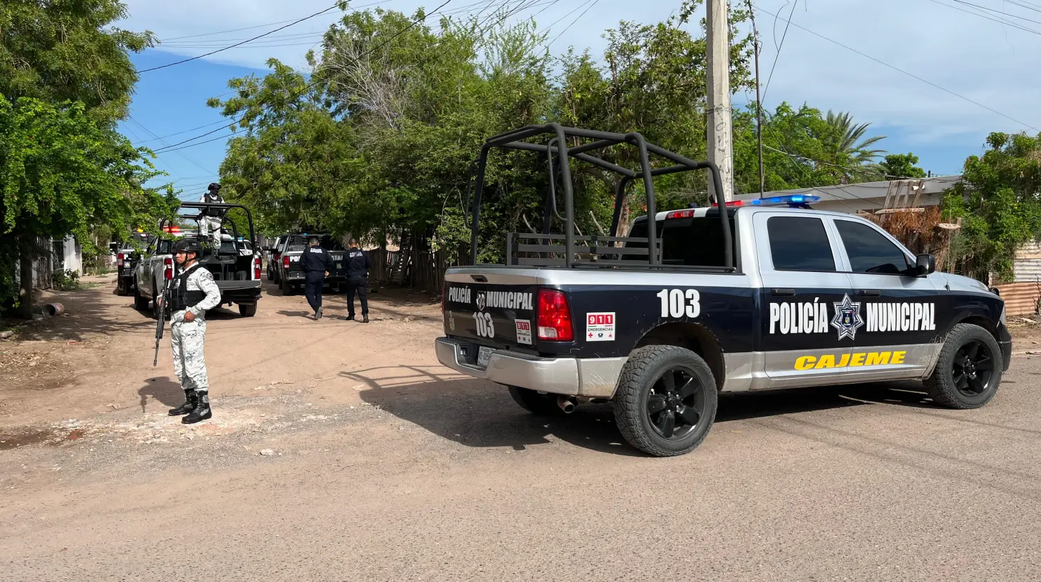 Disparan contra vivienda en la colonia Cajeme de Ciudad Obregón
