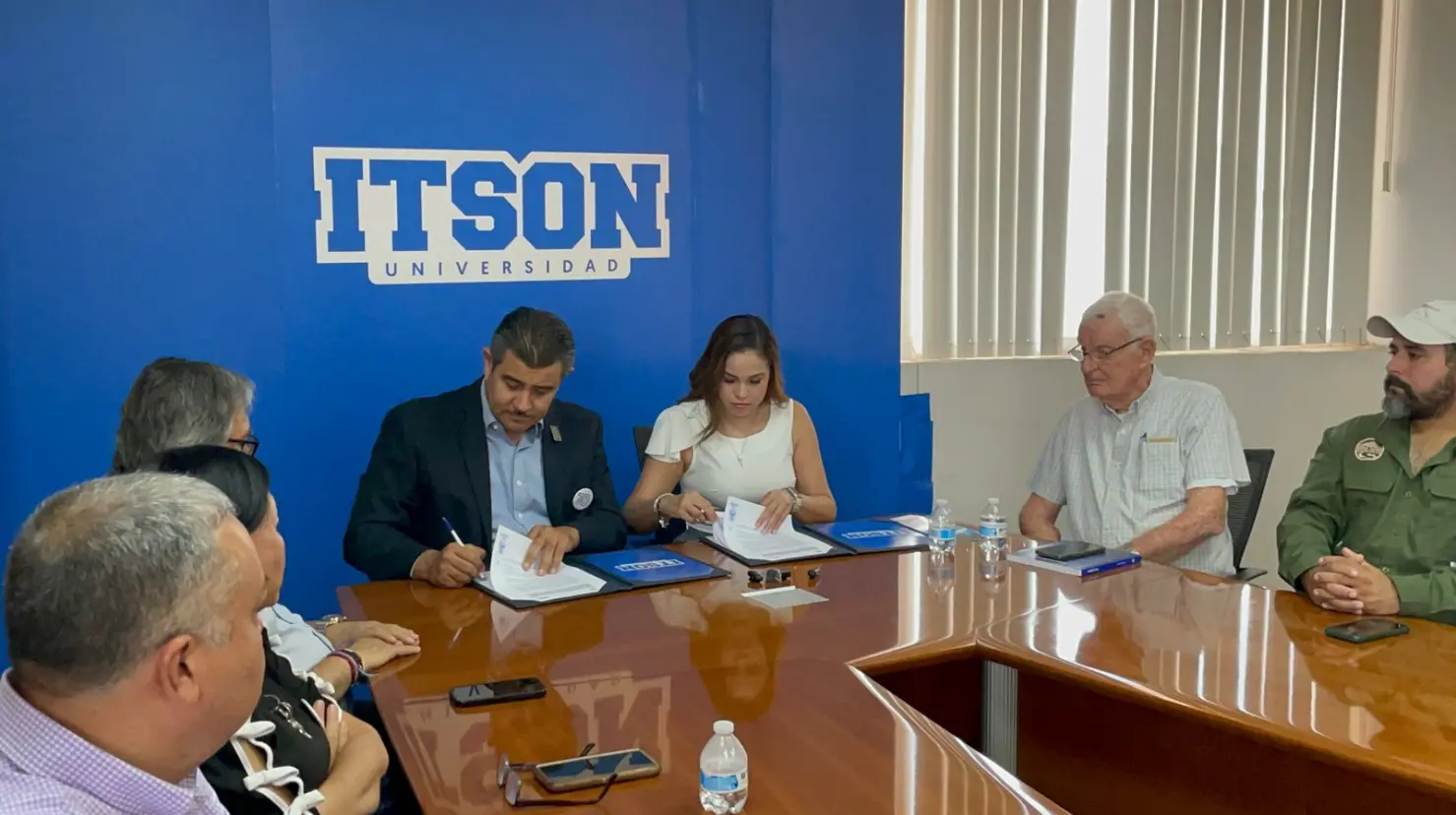 Firman Itson y OCV Obregón convenio de colaboración