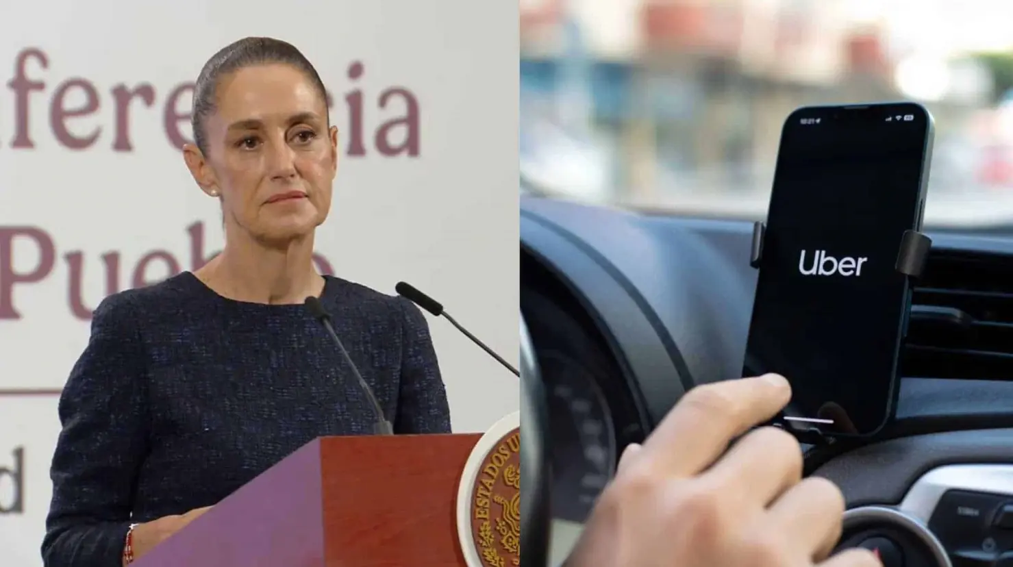 Sheinbaum reprende a Uber por subir tarifas tras reforma laboral: “No deben trasladar el costo al consumidor”