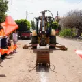 Rehabilitan calles en el noreste de Ciudad Obregón