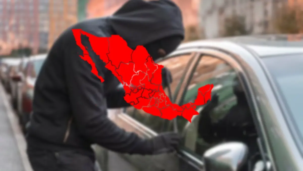 Estos son los estados de México con mayor robo de autos. Foto: Original