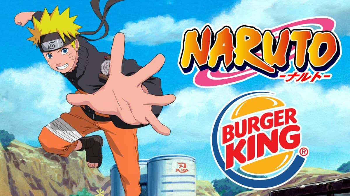 Naruto y Burger King se unen en esta deliciosamente poderosa colaboración