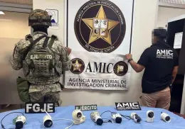 Aseguran cámaras de videovigilancia parásitas en Ciudad Obregón