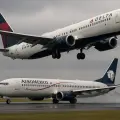 Dos aviones a punto de chocar en el Aeropuerto de la Ciudad de México 