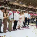 Gobernador Alfonso Durazo entrega becas a estudiante de Cajeme