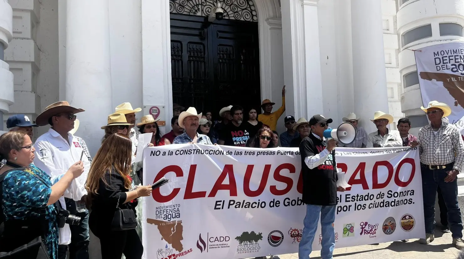 Se manifestarán en contra de las presas