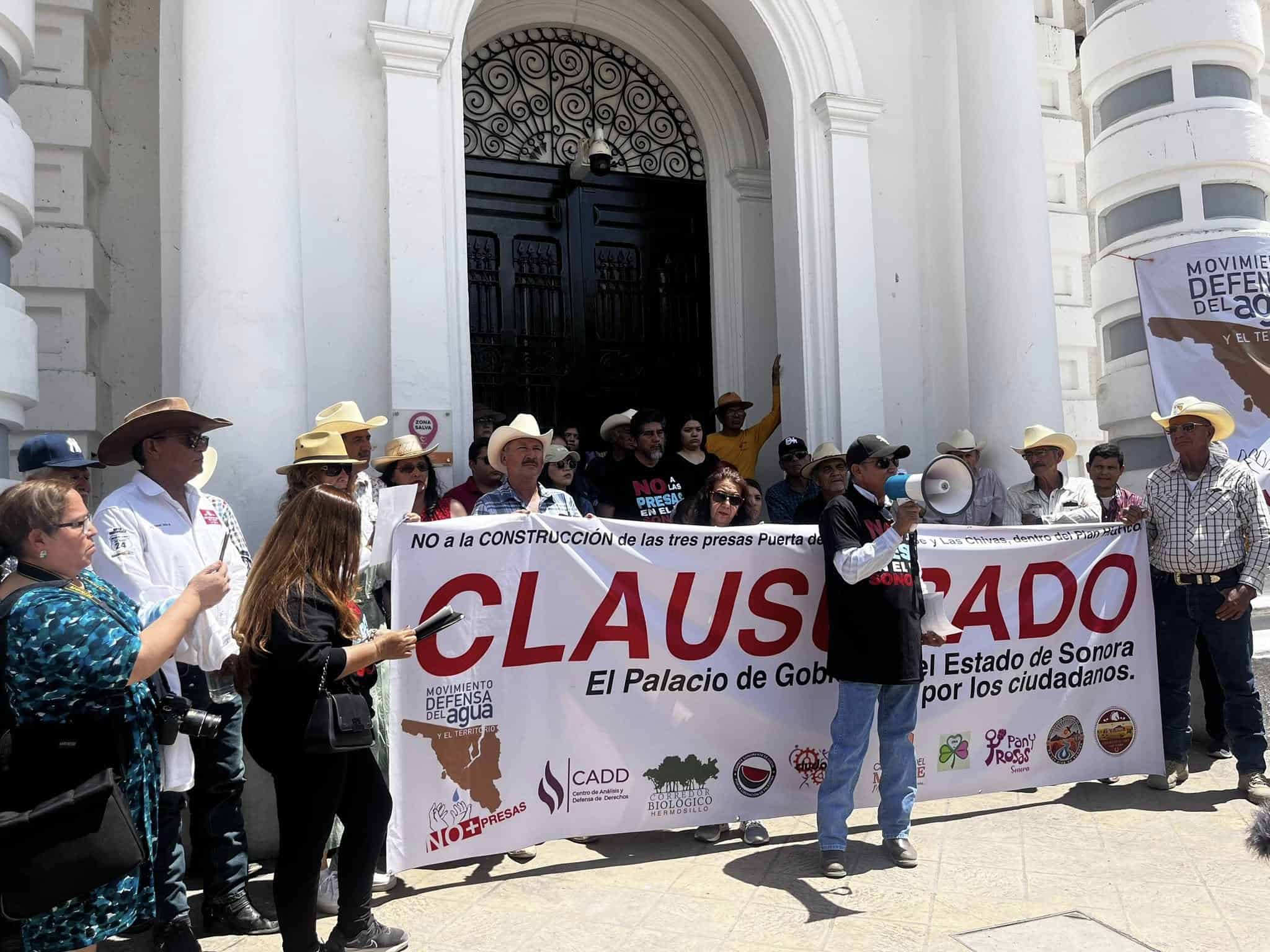 Se manifestarán en contra de las presas