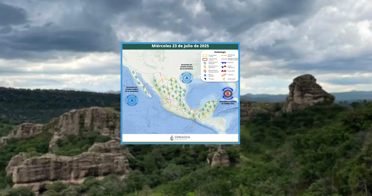 Clima en Sonora hoy, 23 de julio: Ambiente muy caluroso, con más de 45°C en los valles