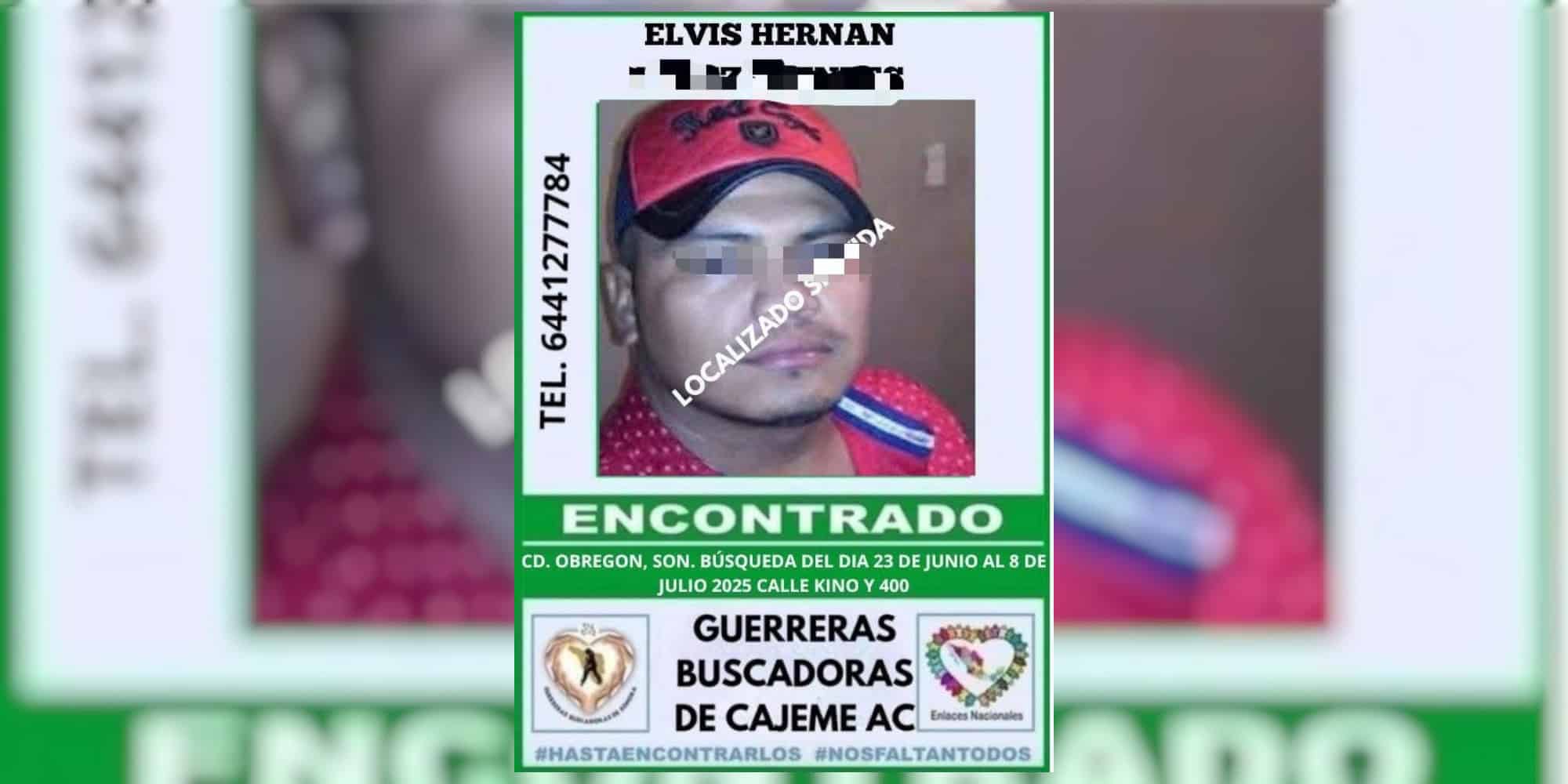 Reconocen al octavo cuerpo hallado por Guerreras Buscadoras en el Valle del Yaqui