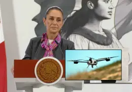 Sheinbaum señala que "no hay de qué alertarse" por drones de cárteles en la frontera con EU