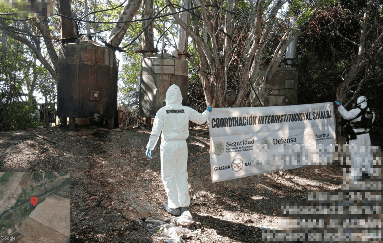 Aseguran 4 mil 900 kilos de metanfetamina y desmantelan dos narcolaboratorios en Culiacán, Sinaloa