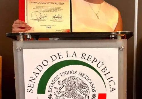 Activista social navojoense recibe galardón Referentes de Latinoamérica