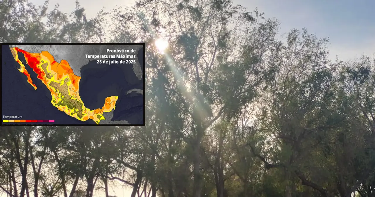 Clima en Sonora hoy, 25 de julio: Calor implacable; pronostican aumento significativo en las temperaturas
