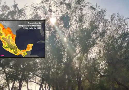 Clima en Sonora hoy, 25 de julio: Calor implacable; pronostican aumento significativo en las temperaturas
