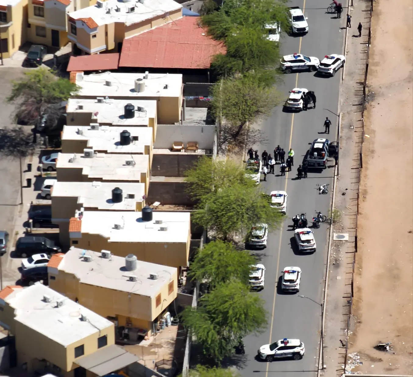 En Hermosillo capturan a tipos armados mediante operativo con drones