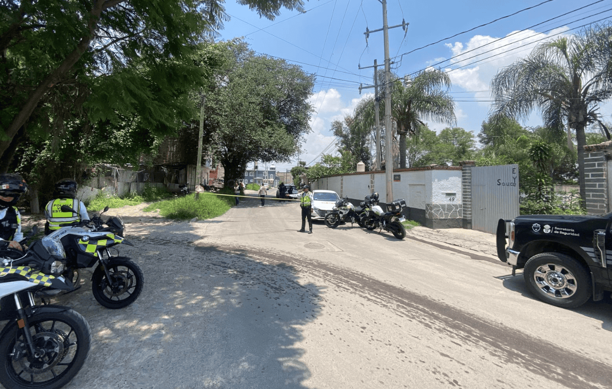 Hombre dispara a policías, mata a sus hijos y se suicida en Tlajomulco, Jalisco