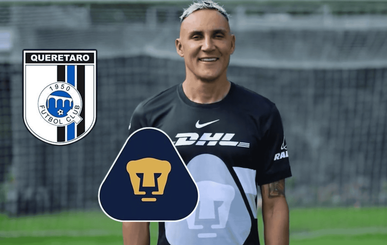 Keylor Navas debuta hoy con Pumas: horario y dónde ver el partido vs Querétaro