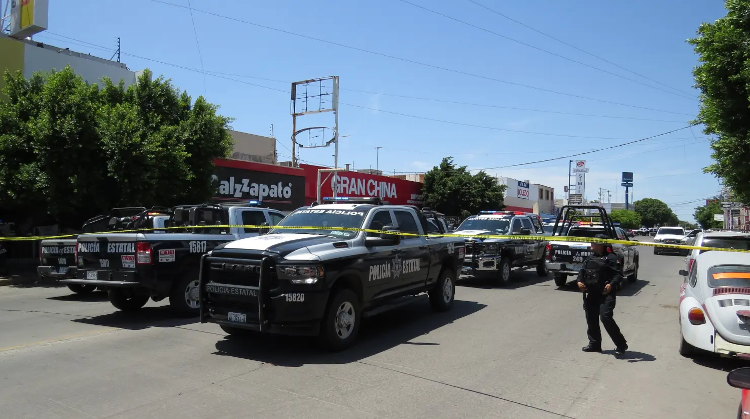 Capturan a dos en pleno Centro de Ciudad Obregón; dispararon contra policías