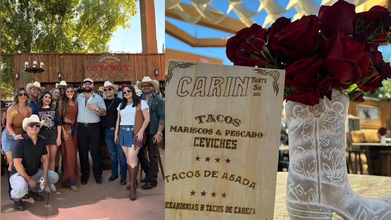 Carín León Celebra Cumpleaños con Temática Vaquera y Música en Vivo