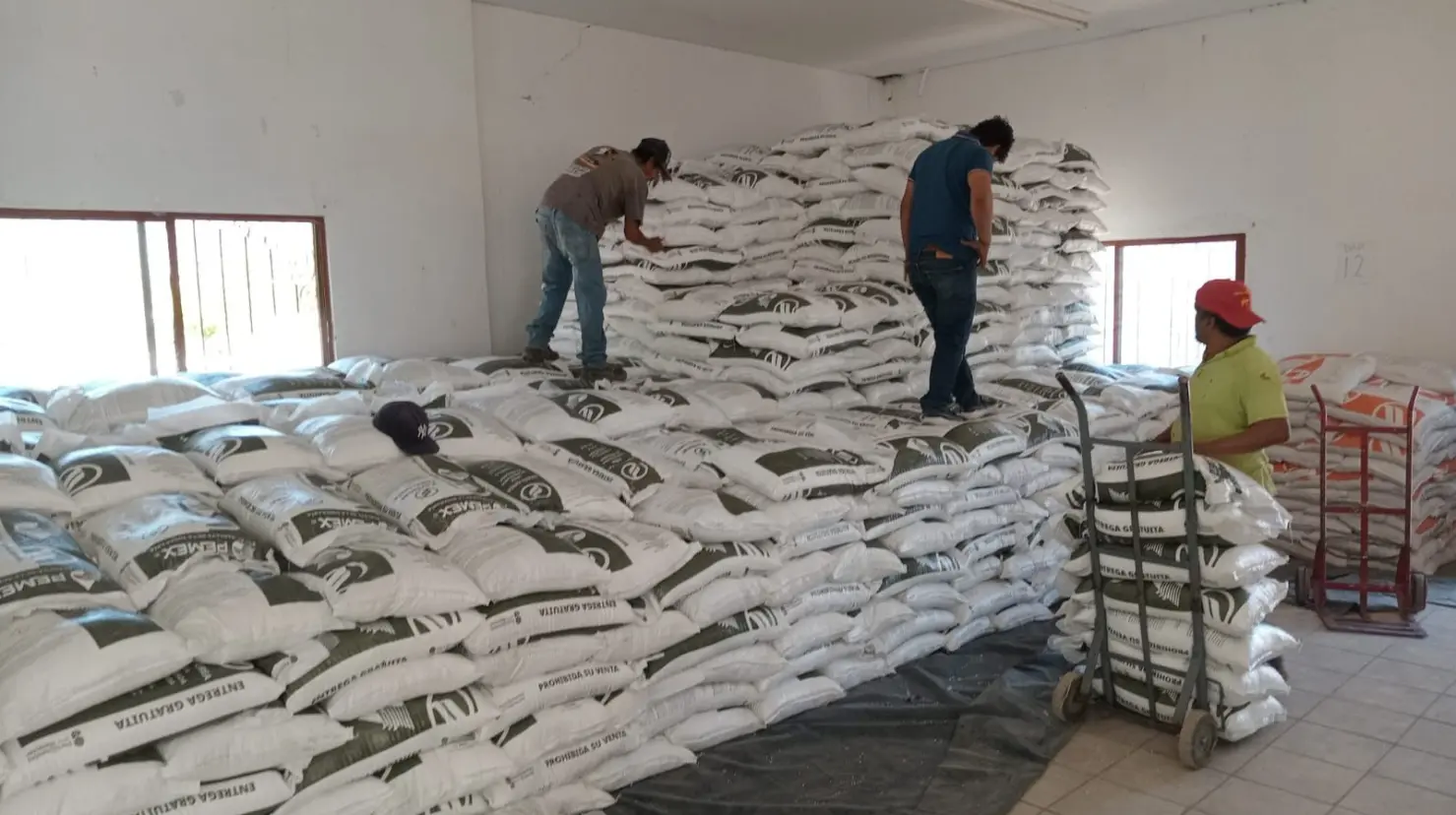 Sader por concluir entrega de fertilizantes