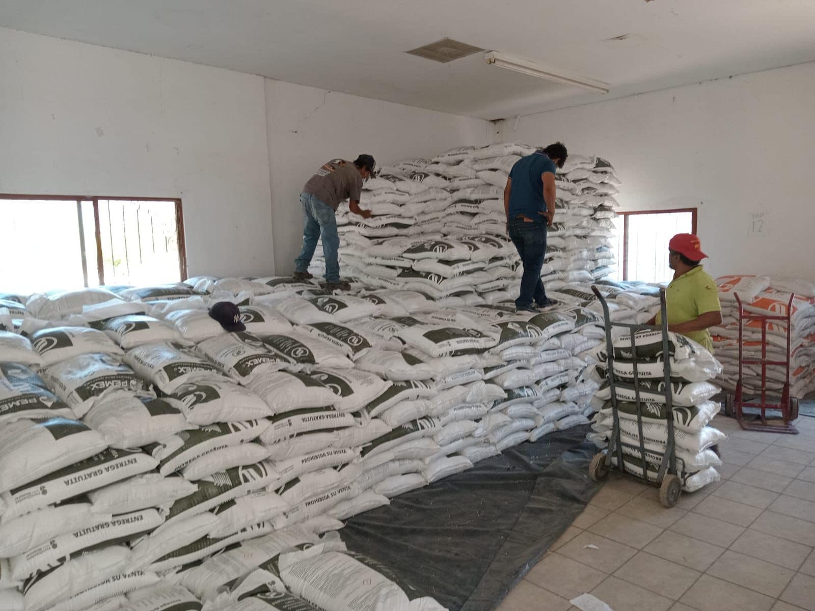 Sader por concluir entrega de fertilizantes