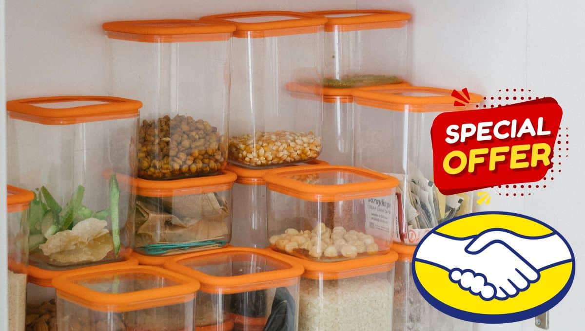 Organiza tu cocina con este set de recipientes herméticos que tiene descuento en Mercado Libre