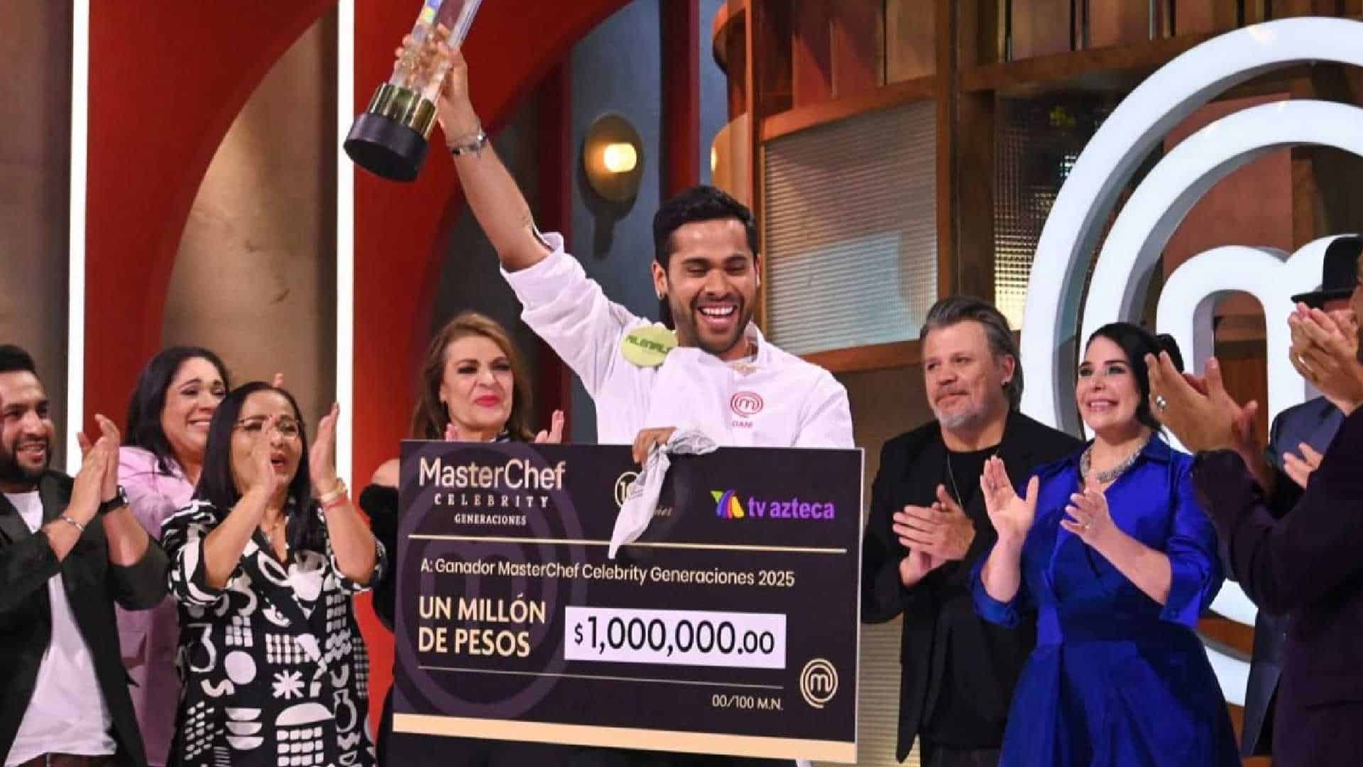 ¿Cuánto dinero ganó Dani Valle por triunfar en MasterChef Celebrity México 2025?