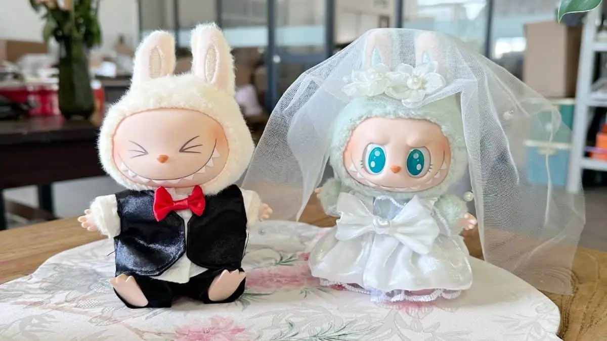 ¿Los Labubus se pueden casar? Conoce la nueva colección nupcial de estos simpáticos muñecos