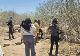 Buscadoras por la Paz de Sonora difunden imágenes de desaparecidos