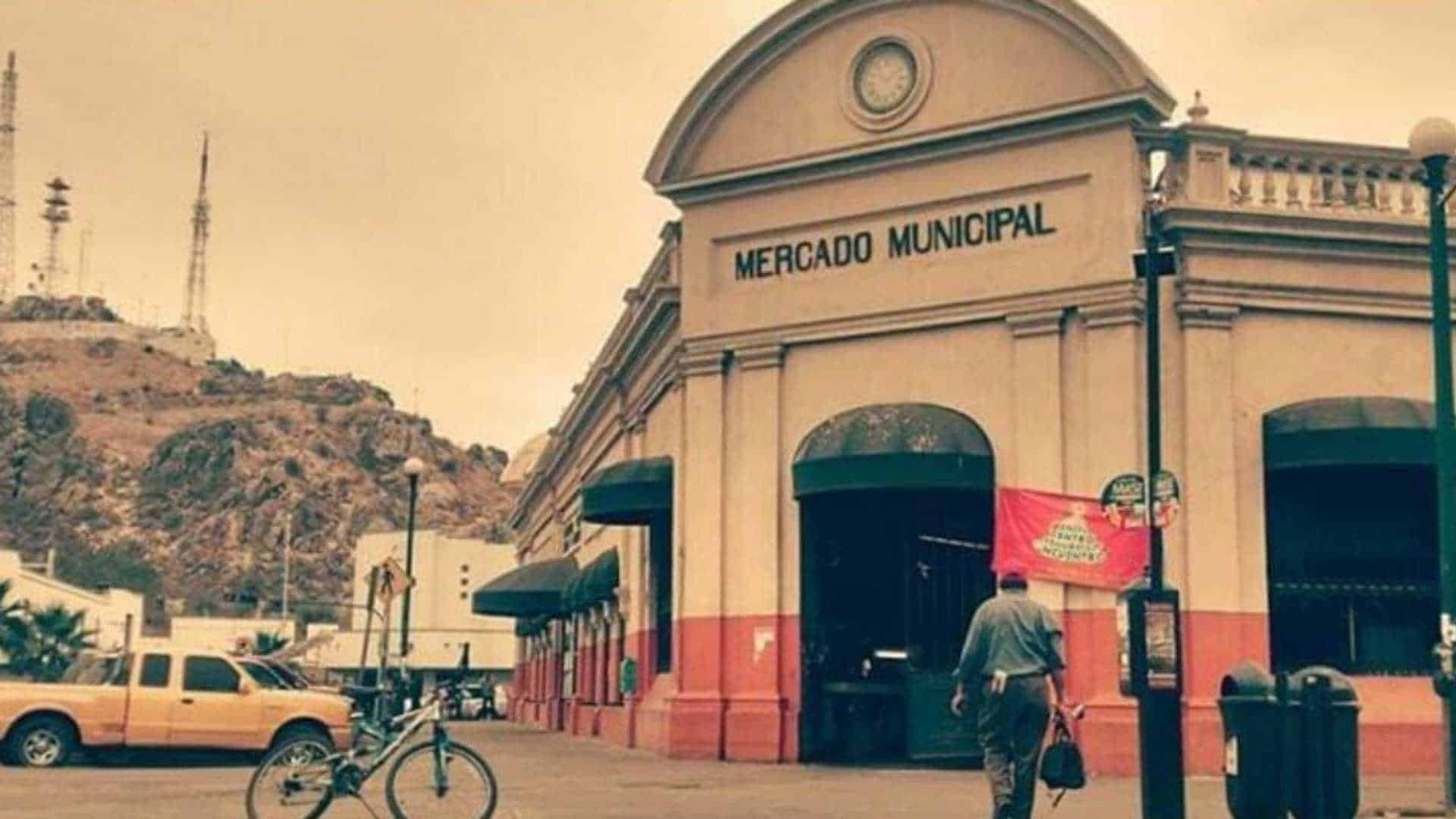 ¿Cuál fue el primer mercado que se construyó en Sonora y en qué año sucedió?