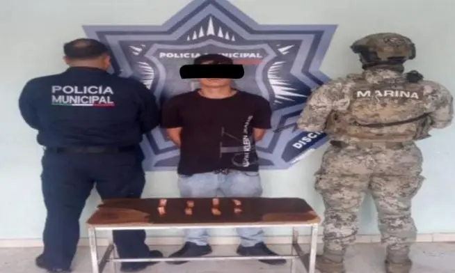 Detienen a menor con drogas en Real de Sevilla, al oriente de Ciudad Obregón