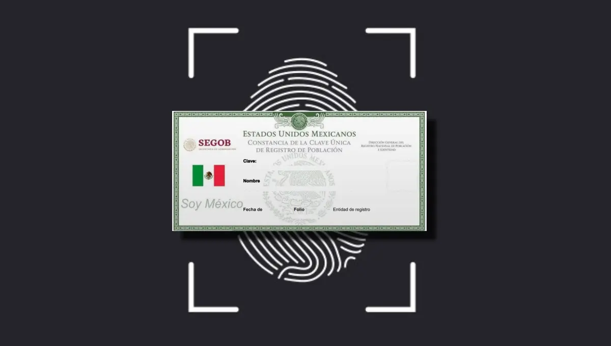 Requisitos necesarios para tramitar la CURP biométrica. Foto: Original