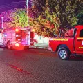 Bomberos de Cajeme combaten incendio en hielera