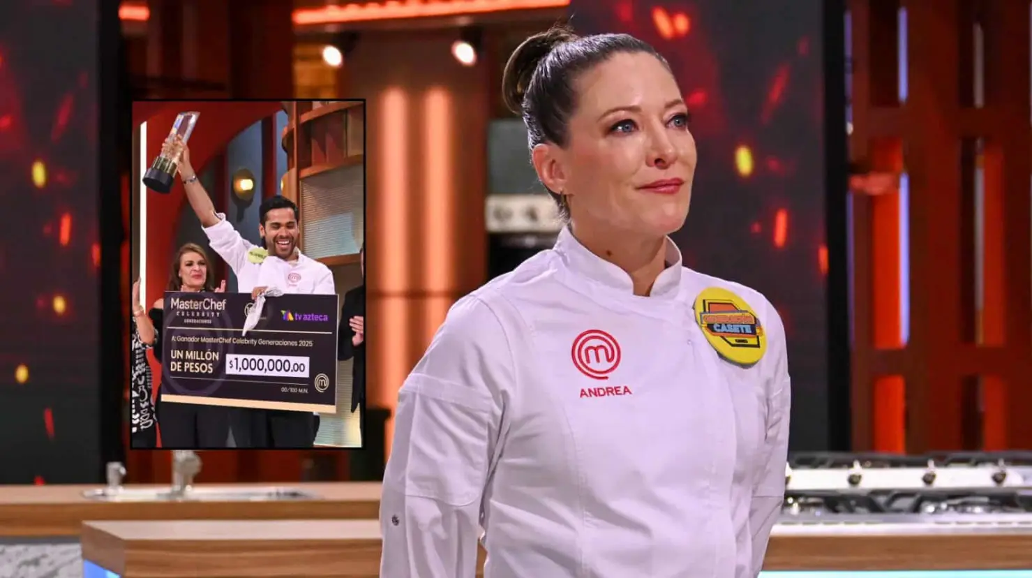 ¿Final arreglado? Andrea Noli responde ante rumores de Masterchef Celebrity Generaciones