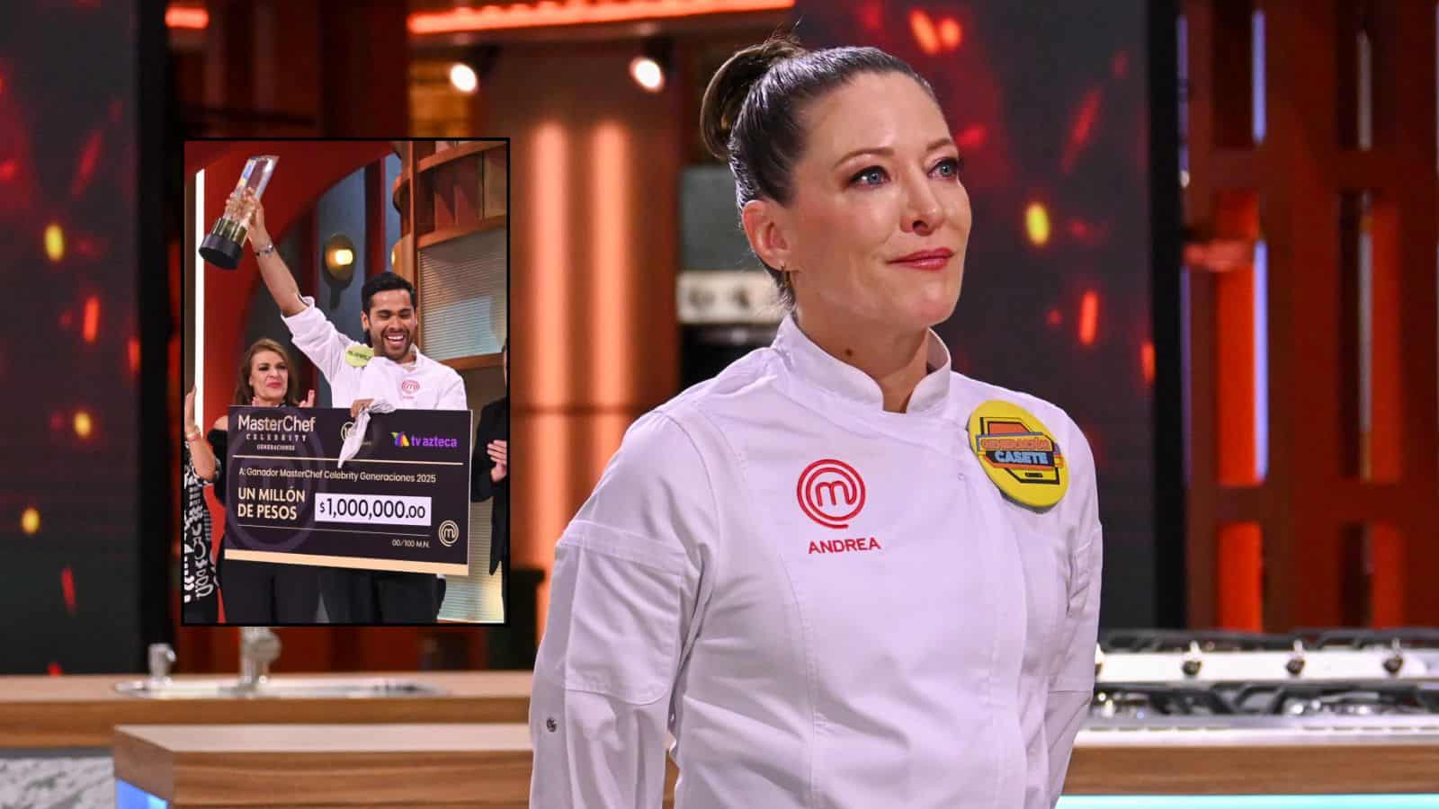 ¿Final arreglado? Andrea Noli responde ante rumores de Masterchef Celebrity Generaciones