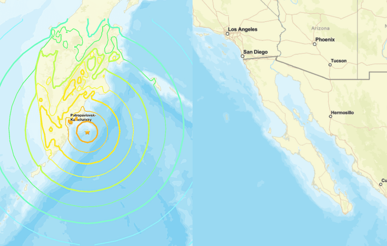 México emite alerta de Tsunami en el Pacífico tras terremoto en Rusia