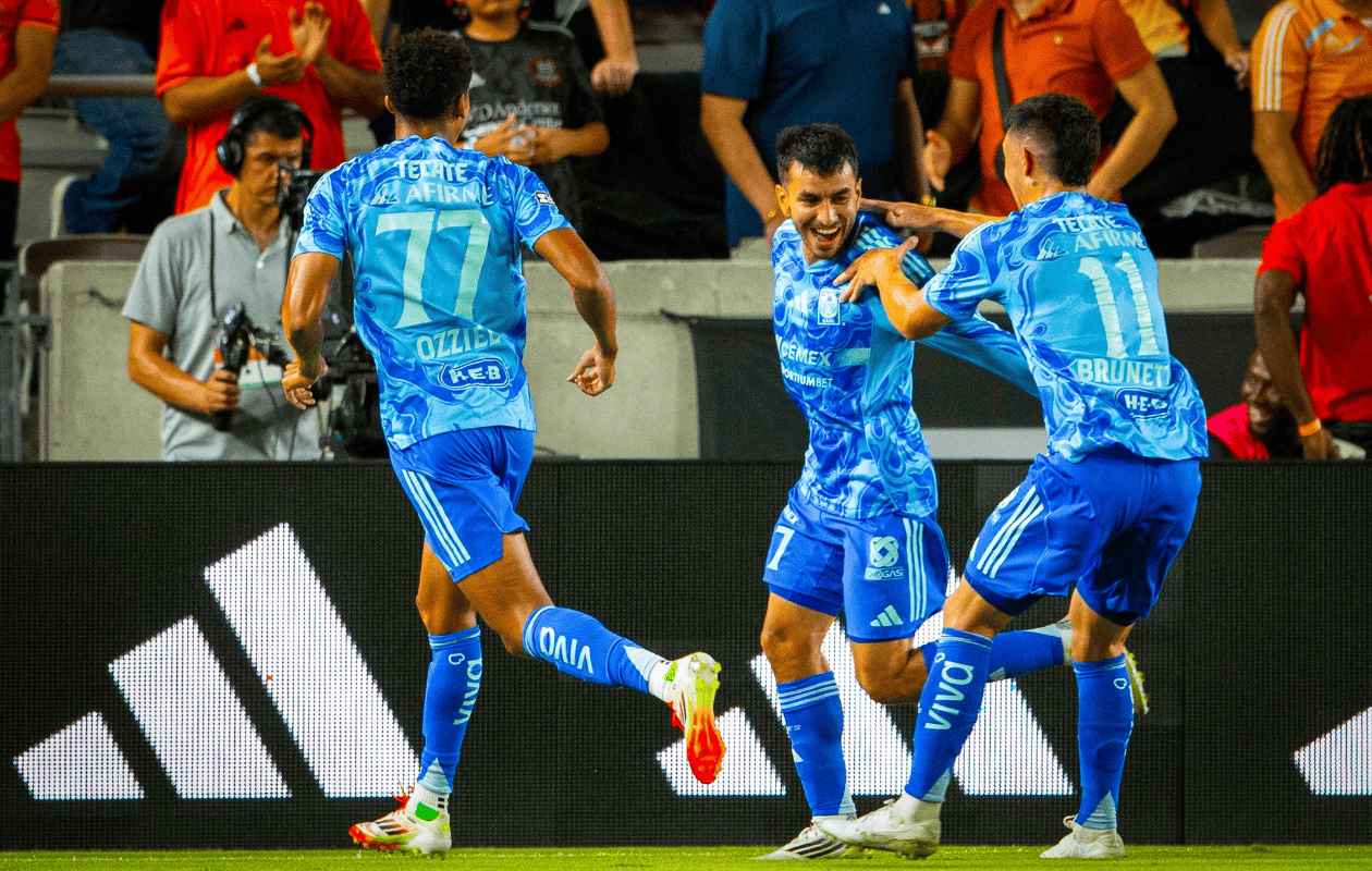 Tigres aplasta 4-1 a Houston Dynamo en el arranque de la Leagues Cup