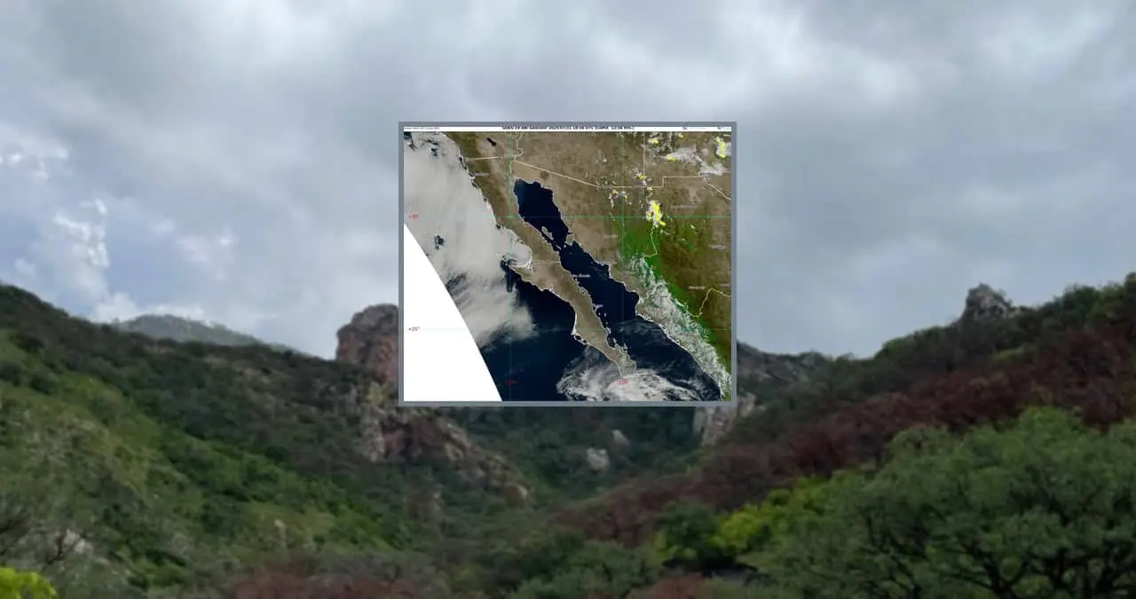 Alertan por lluvias fuertes y rachas de viento intensas en Sonora en las próximas horas