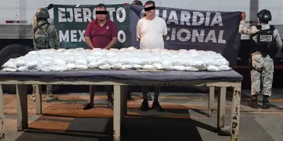 Interceptan millonario cargamento de droga en SLRC